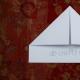 Origami papir, kako narediti čoln