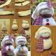 How to make a snowman out of a sock: step-by-step instructions From toilet paper rolls