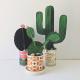 Kaktus vëllimor prej letre Artizanale me kaktus vëllimor prej letre